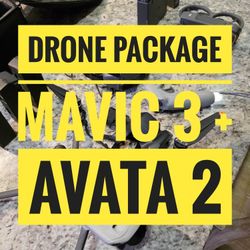 Avata 2  DRONE MAVIC 3 classic Drone Fly More COMBO Nd Filter Goggles 2 Fpv