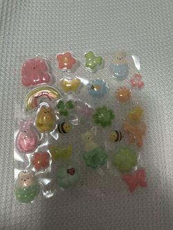 Crystal stickers