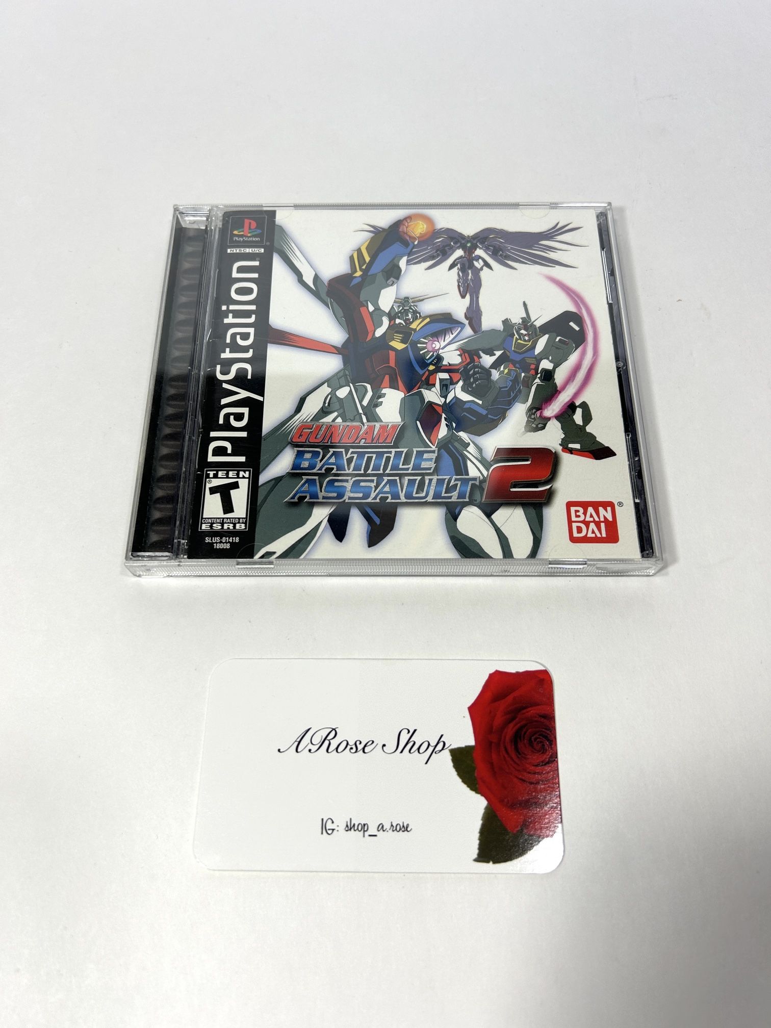 PlayStation 1 Gundam Battle Assault 2 Complete With Manual Video Game