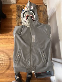 BAPE Shark Bomber Full zip Hoodie 