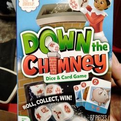 The Elf On The Shelf Down The Chimney Family Dice And Card Game