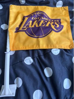 Lakers Car Flag