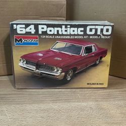 1985 Sealed Monogram ’64 Pontiac GTO Model Kit 1/24 Scale