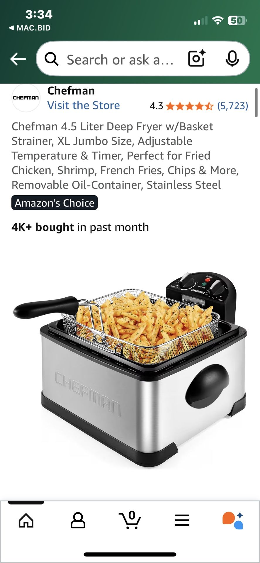 Deep Fryer -New