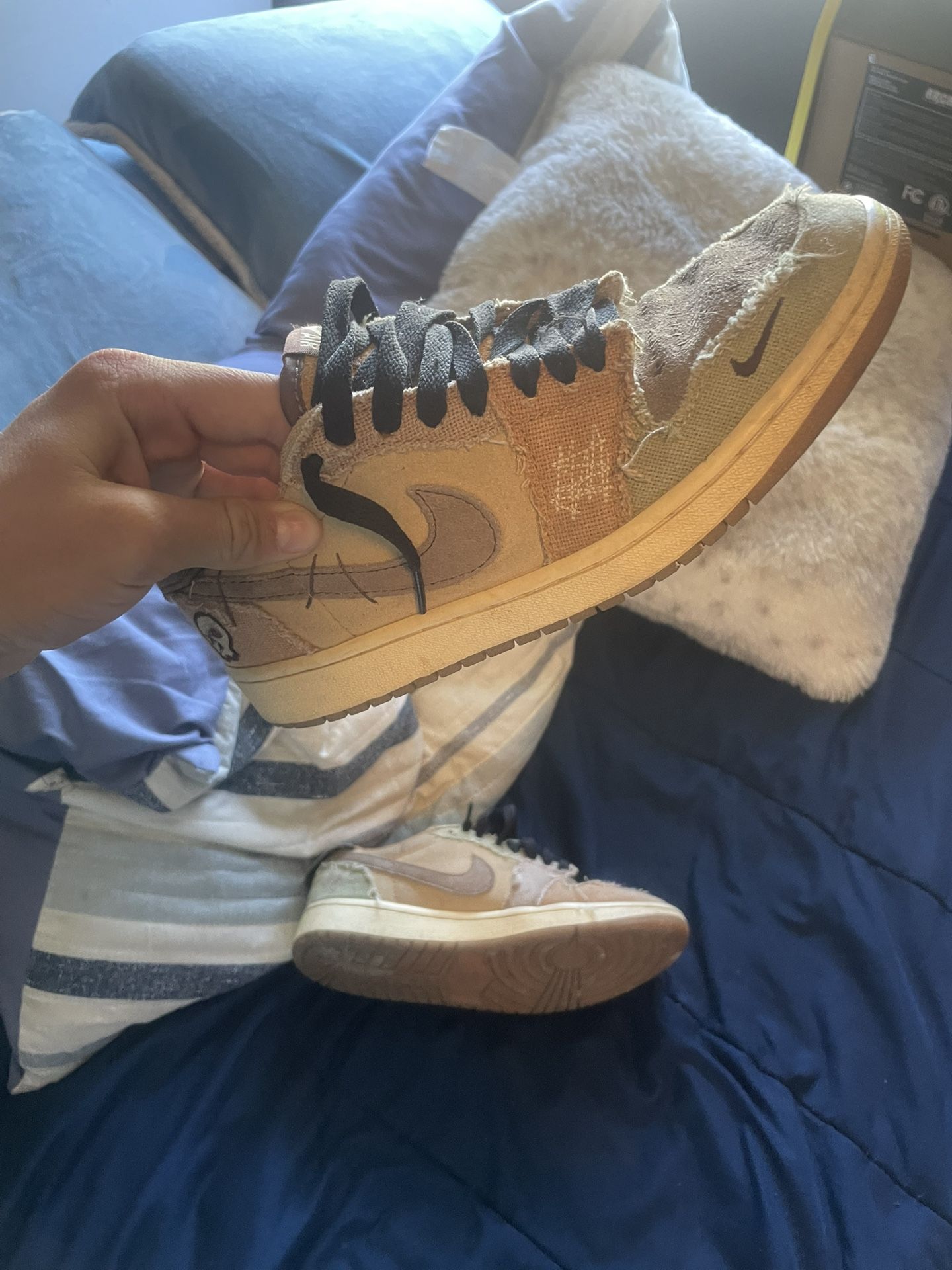Brown Green Tan Jordan 1 Zion Williams Lows