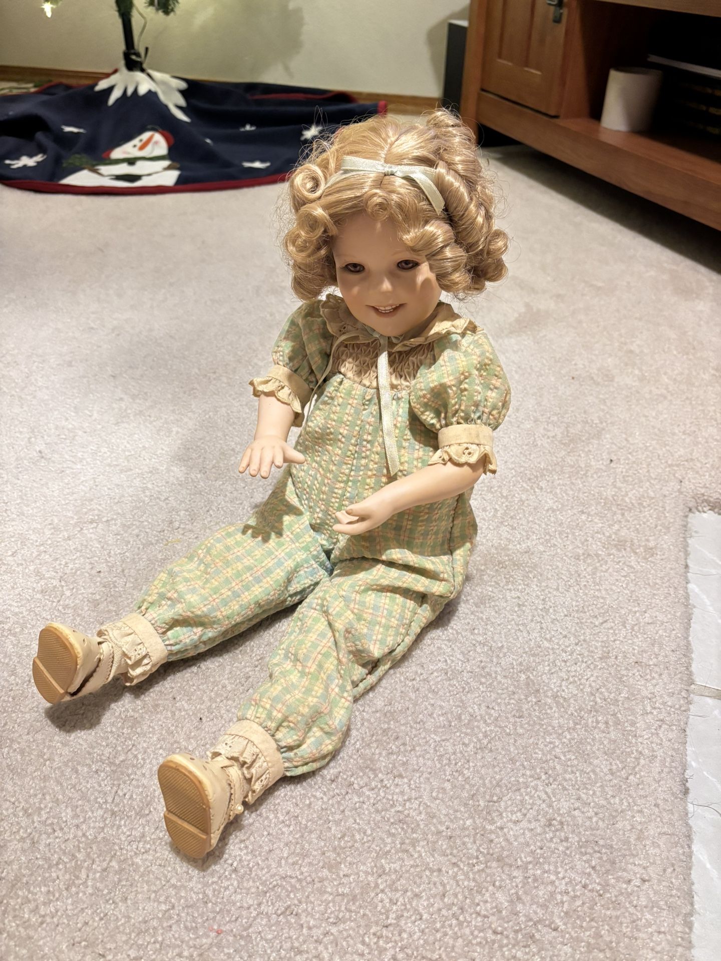 Shirley Temple Porcelain Doll