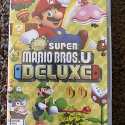 Super Mario Bros U Deluxe For Nintendo Switch 