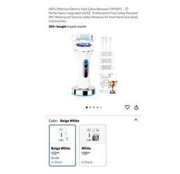 Brand new 100% Effective Electric Foot Callus Remover