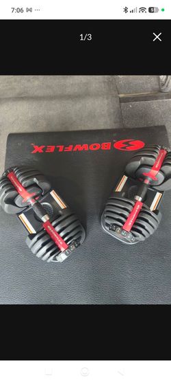 Bowflex Adjustable Dumbbells 52.5 pounds