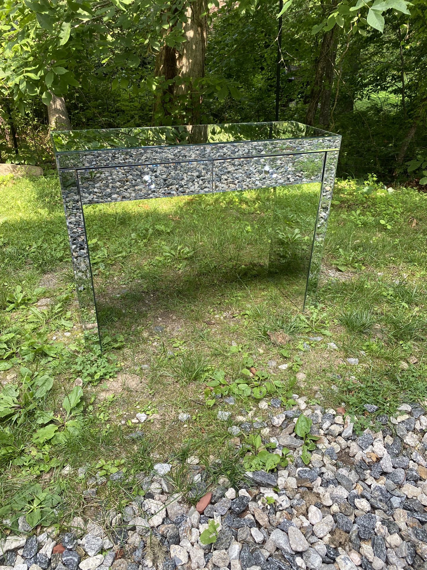 Mirrored Desk