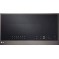 LG 2.0 Cu. Ft. Black Stainless Steel Over-the-Range Microwave