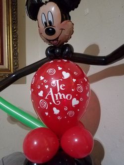 Balloon Mickey Valentine