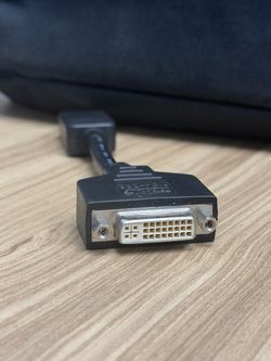 DisplayPort to DVI-D Adapter – DP Male to DVI Female Monitor Converter