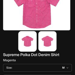 Supreme Polka Dot Shirt
