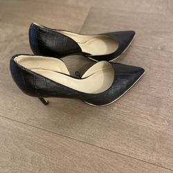 Black Pointed Toe Heels