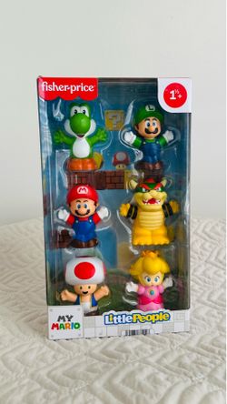 New Fisher Price My Mario Figure Set