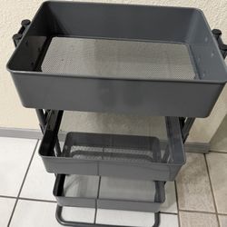 Metal Utility Organizer Cart