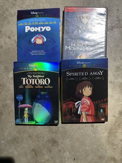 Studio ghibli DVDs