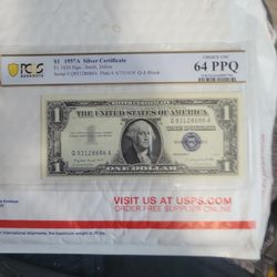 1957 A 1$ Silver Cirtificate 