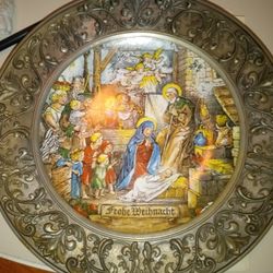 Vintage Christmas Plate