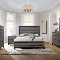 Brand New 4-piece Bedroom Set- Shop Now Pay Later 