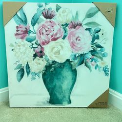 Canvas Print With Spot Lacquer 20” x 20” x 1” 