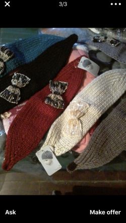Headbands $4 each warm