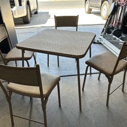 Table And Chairs 