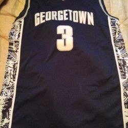 New Allen Iverson Men's College Basketball Jersey 