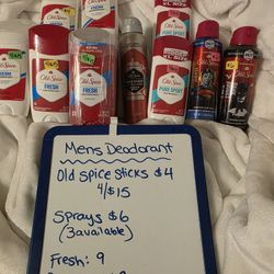 Old Spice Deodorant 