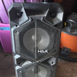 H & A Party, Bluetooth Speaker And Lights
