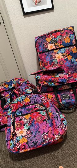 Vera Bradley Luggage Set