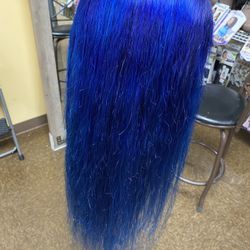 100 % Virgin Human Hair Wig (Custom Color)