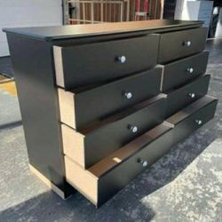 DRESSER 8 DRAWERS 57"  Weight,  35" Height 