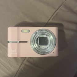 Pink Digital Camera 