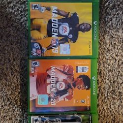 Madden 18,19,20,21 Xbox One 
