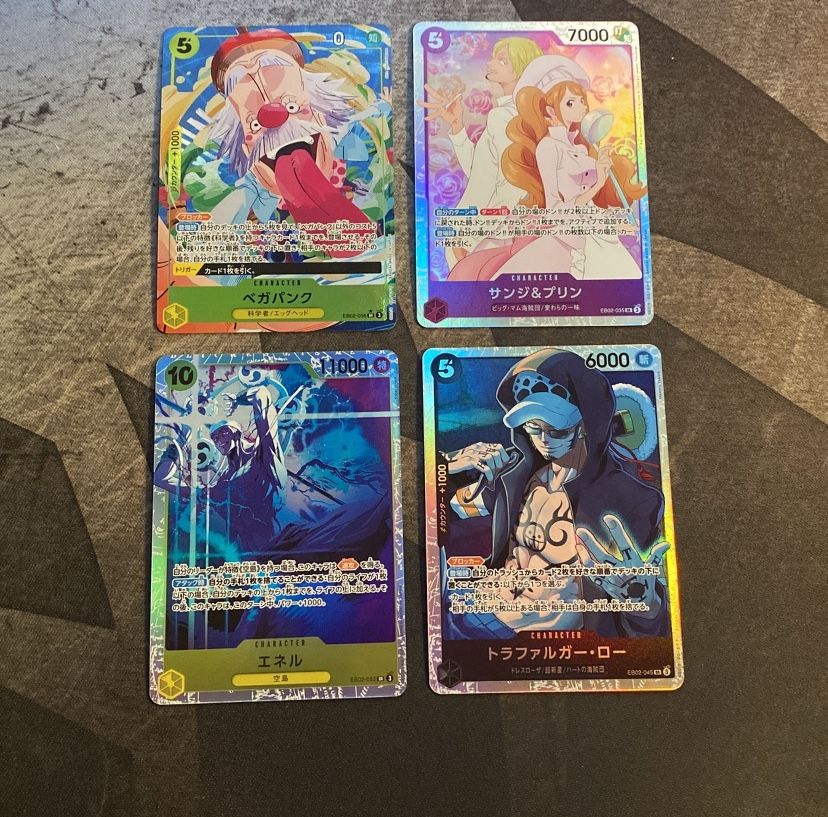 Japanese One Piece Cards