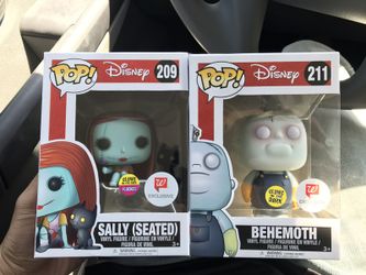 Funko Pop Sally flock/gitd behemoth
