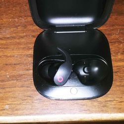 One Left Beats Earbud And Charging Case For Sale.