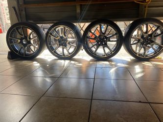 Amg 20 Inch Wheels Staggered