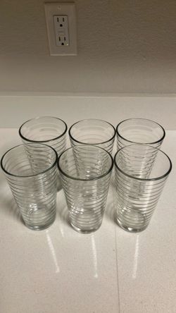 Set of 6 glasses