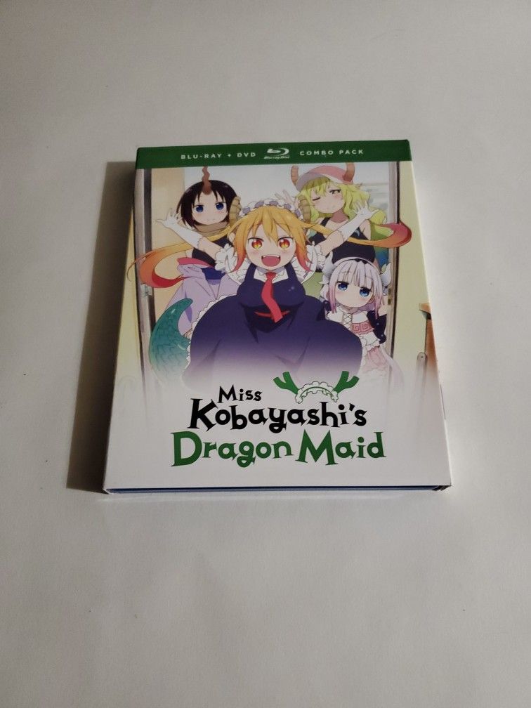 Miss Kobayashi's Dragon Maid Blueray DVD combo pack