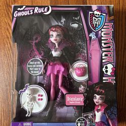 Draculaura Ghouls Rule Doll New In Box