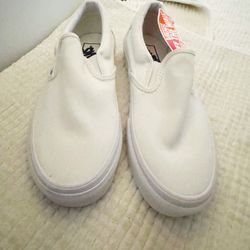 Vans Off The Wall -Unisex  white Slip on