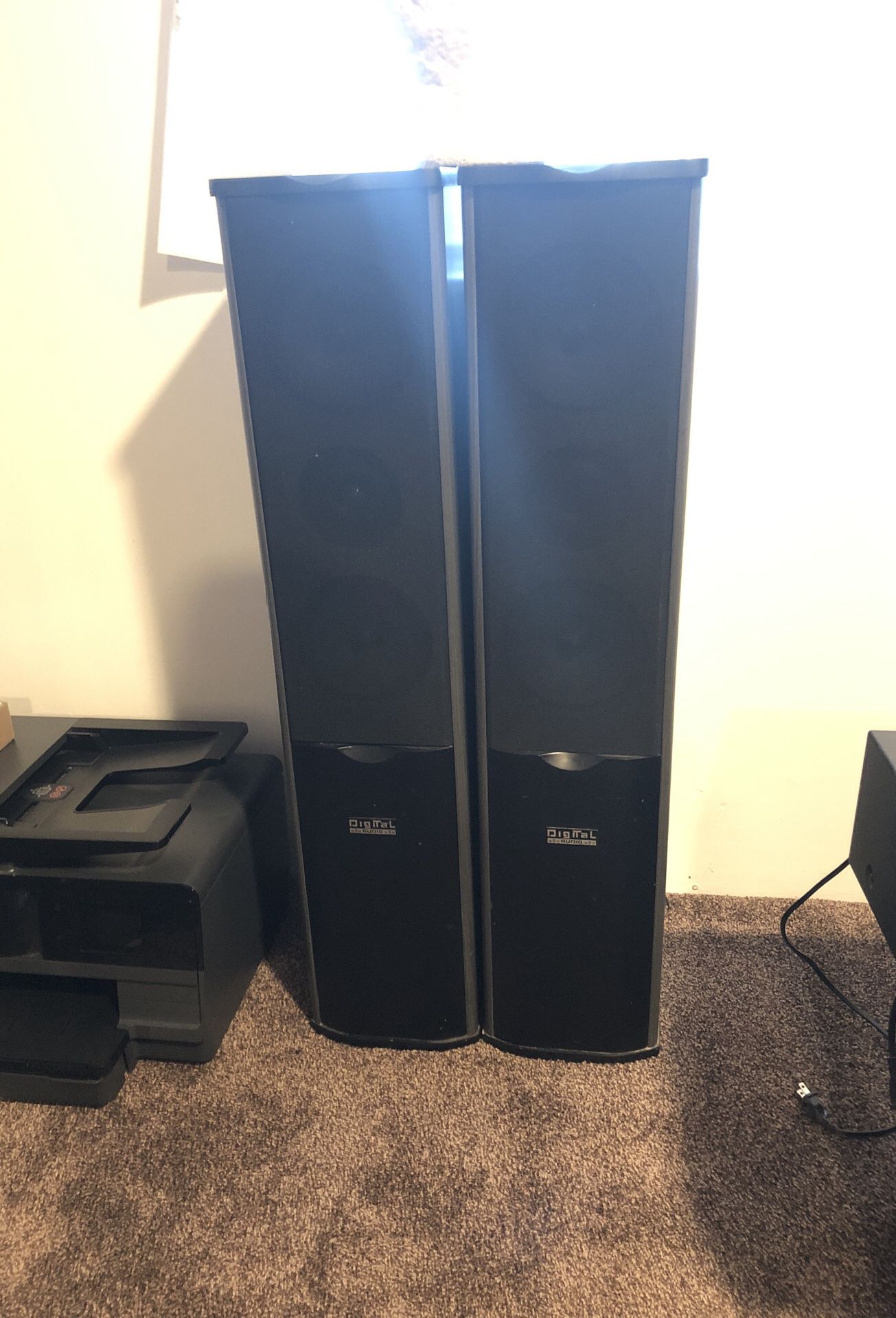 Tower speakers