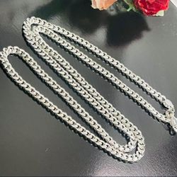 26 inch 5.2mm curb chain silver 925