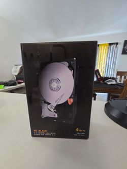 WD Black 4tb 7200rpm Hard Drive