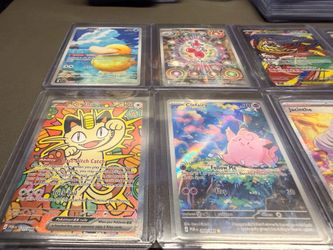 Raw Pokemon cards