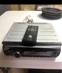 Sony SiriusXM Car Stereo Head Unit with Remote