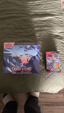Chaos rising ETB AND Booster pack